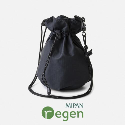MIPAN REGEN RIPSTOP Bucket Bag - BLACK
